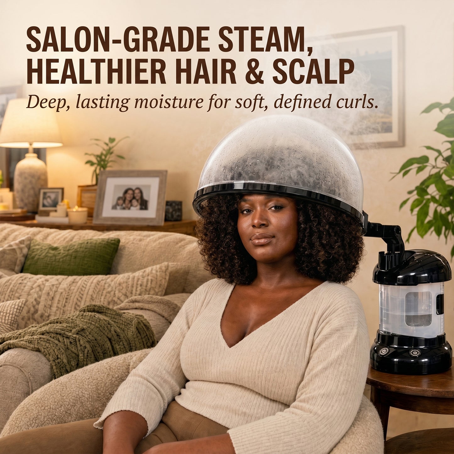 BIBI 2 in 1 Salon-Grade Deep Steamer
