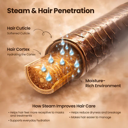 BIBI 2 in 1 Salon-Grade Deep Steamer