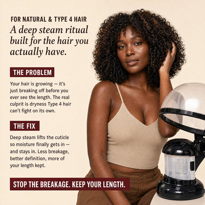 BIBI 2 in 1 Salon-Grade Deep Steamer